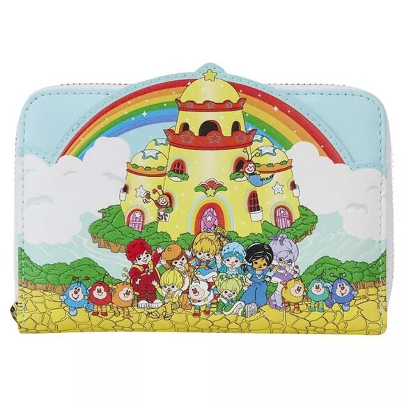 Loungefly Handbags - NWT Loungefly Rainbow Brite Castle Zip Wallet